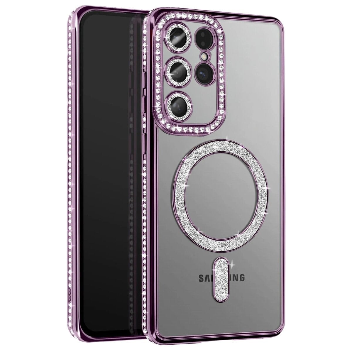 Joko Samsung Galaxy S26 Ultra Joke Simli Magneticsafe Kılıf - Derin Mor