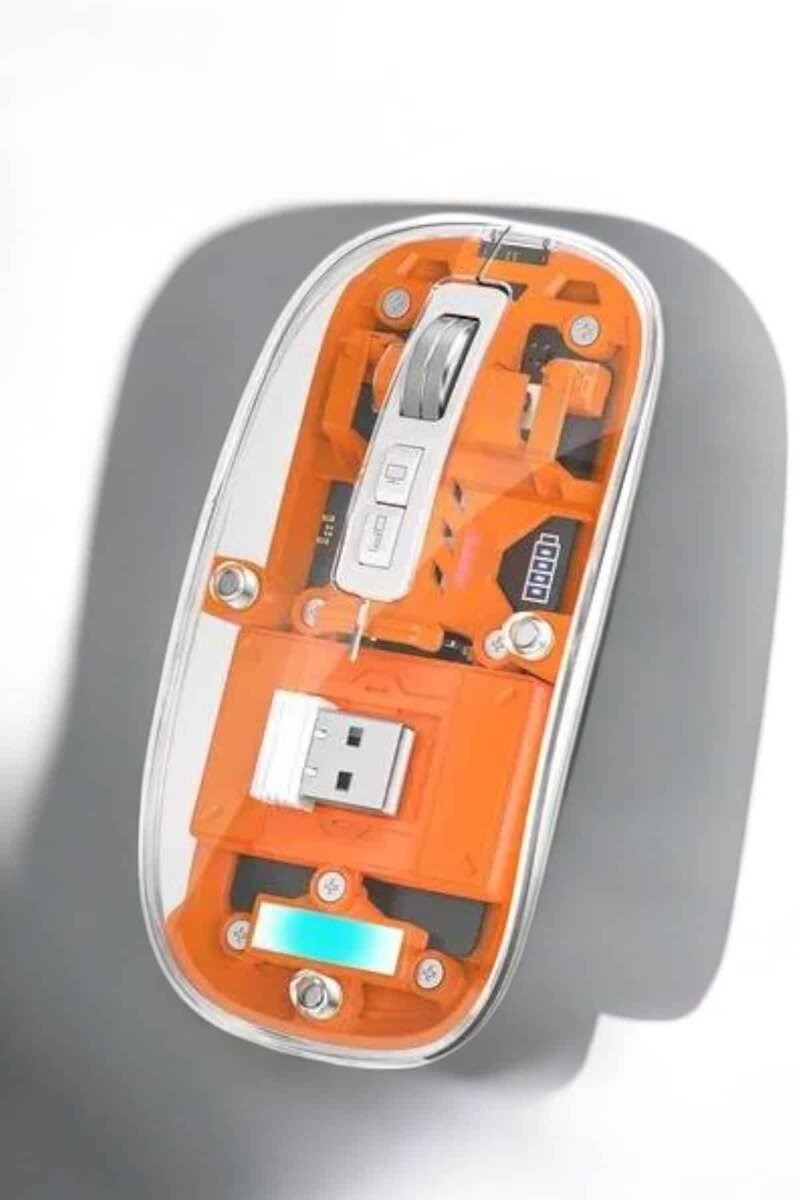 Kablosuz Mouse Fare 5.0 Bluetooth Bağlantılı USB Girişli