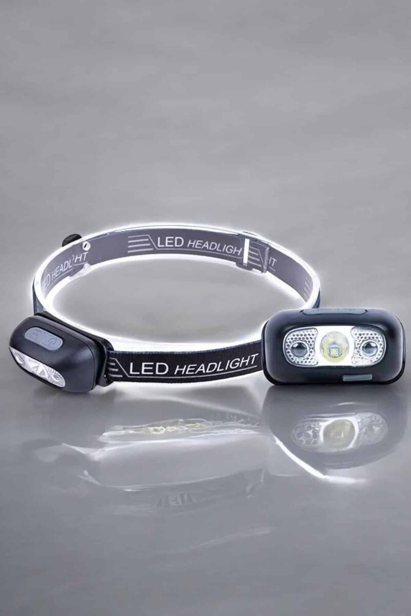 Kamp Lambası Led Işık Kafa Lambası Balıkçı Lambası Ayarlanabilir