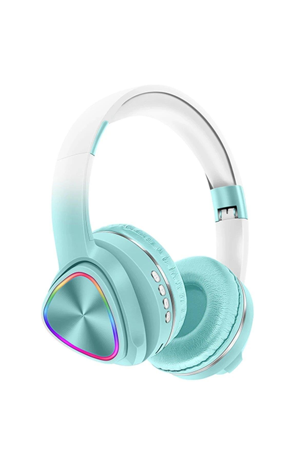 Karler Bass Tune 650 BT RGB Kablosuz Kafaüstü Kulaklık - Yeşil