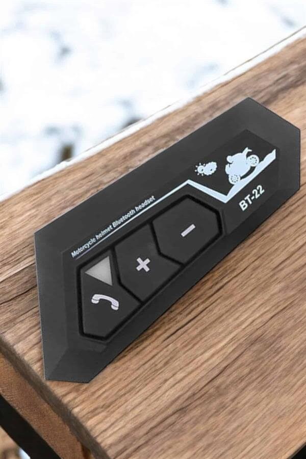Kask Kulaklık Bluetooth Motosiklet Kulaklık Intercom Su Geçirmez