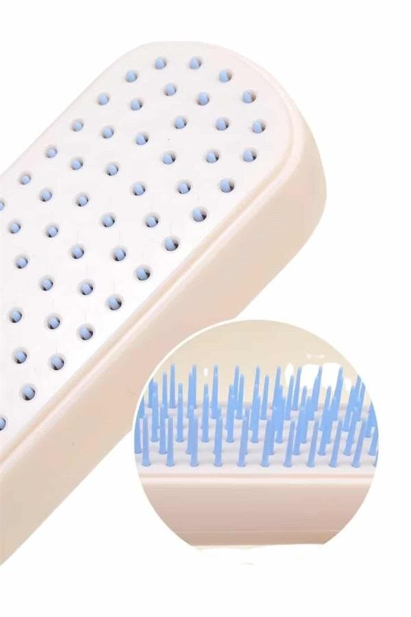 Kendini Temizleyen Tarak Fırça Geri Çekilebilir Evcil Hayvana Uygun Sıkı Dişli