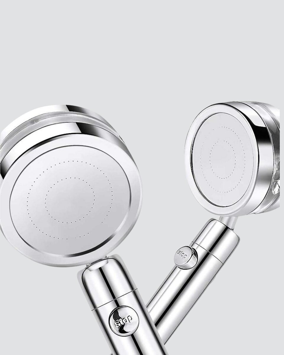 Kolay Montajlı 3 Modlu Yüksek Basınç Duş Başlığı