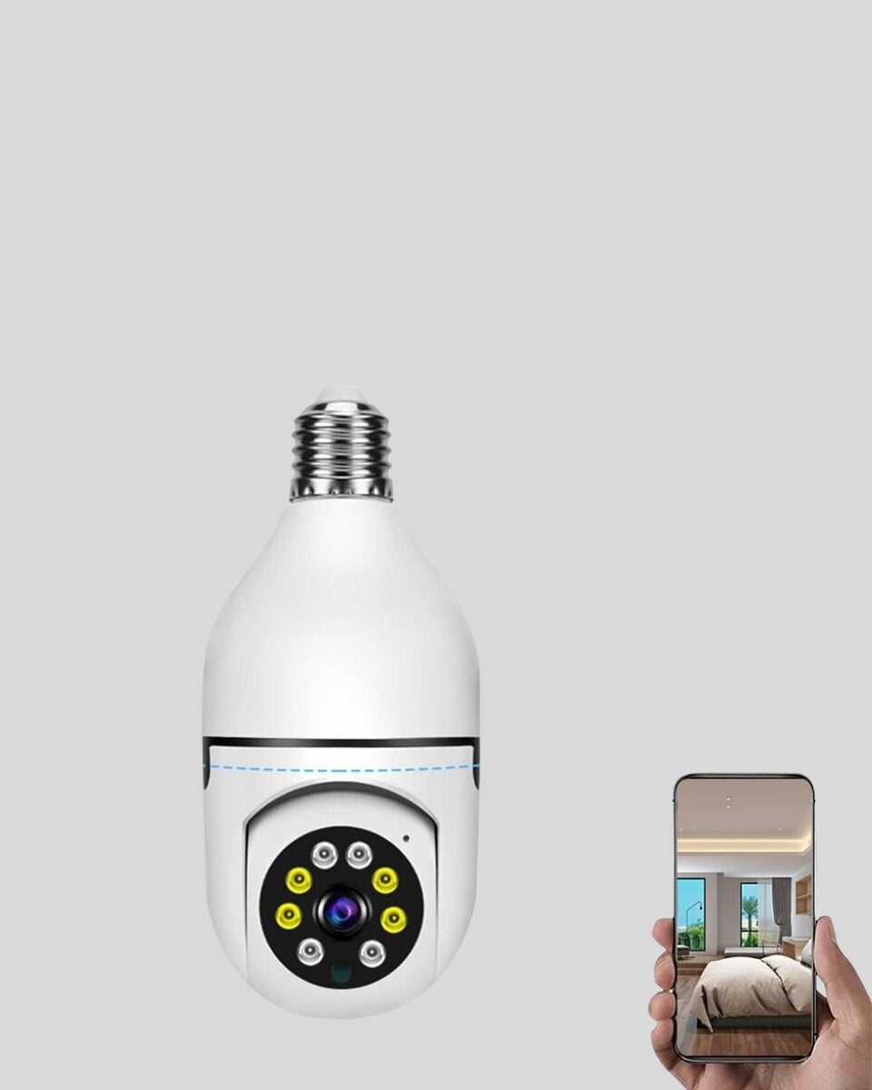 Kompakt Tasarımlı Gece Görüşlü Kablosuz Kamera