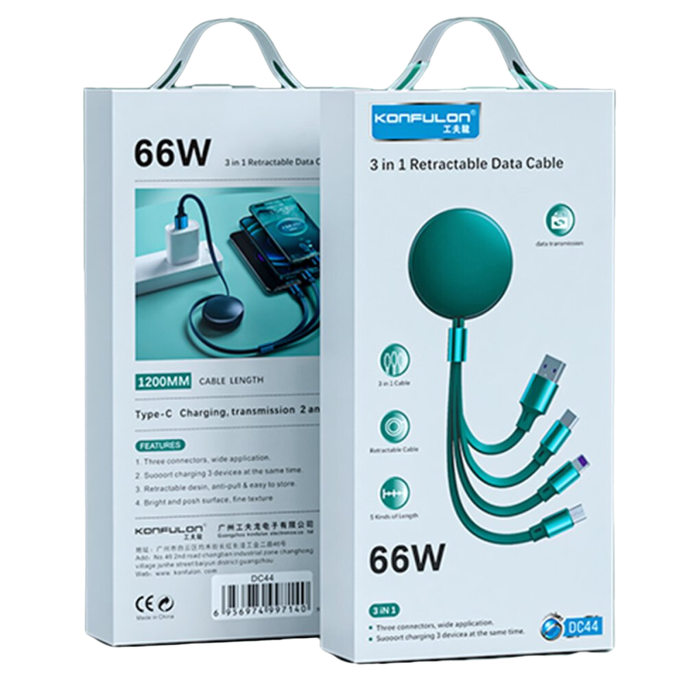 KONFULON DC44 3İN 1 66 W KABLO