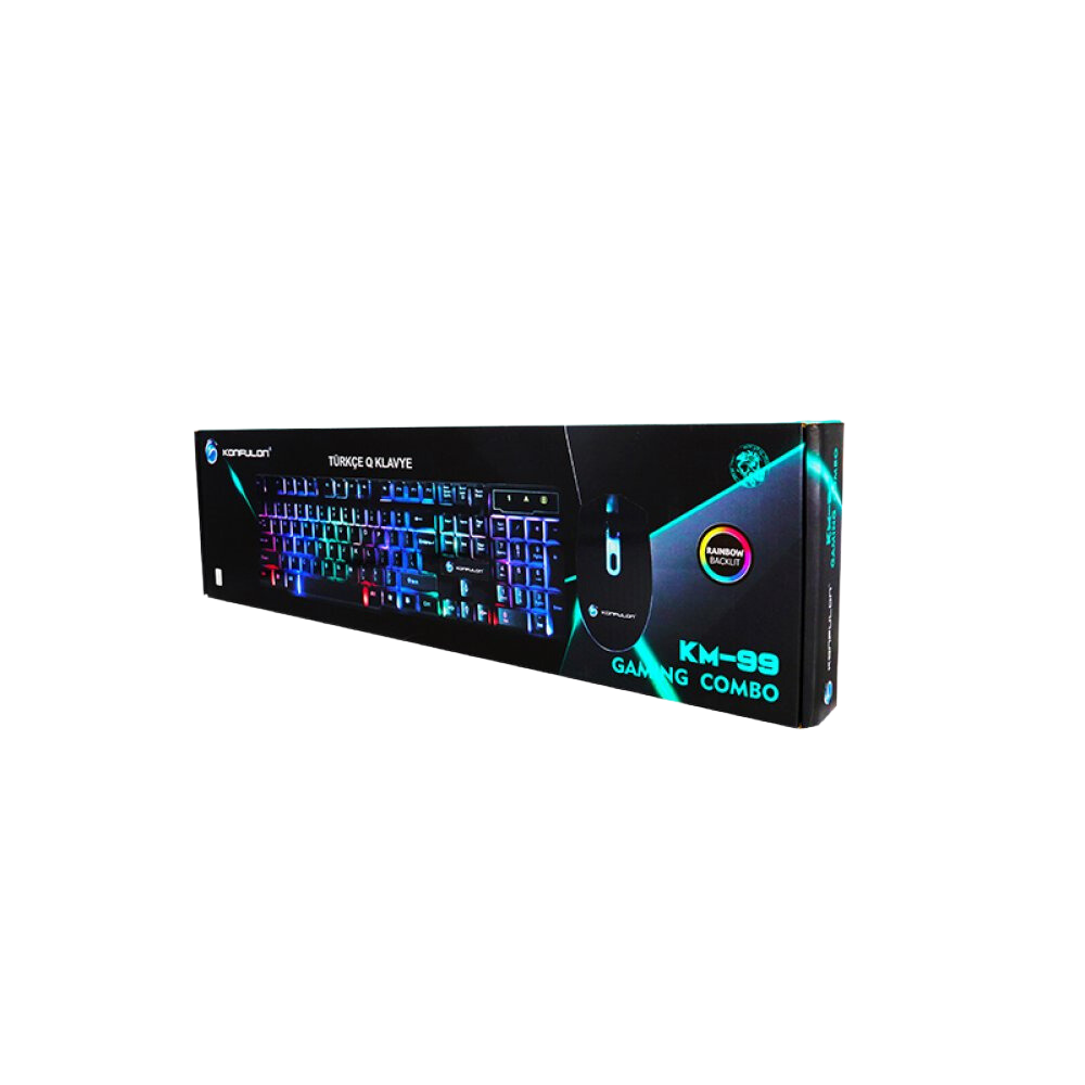 KONFULON GAMING KLAVYE KM-99 SET