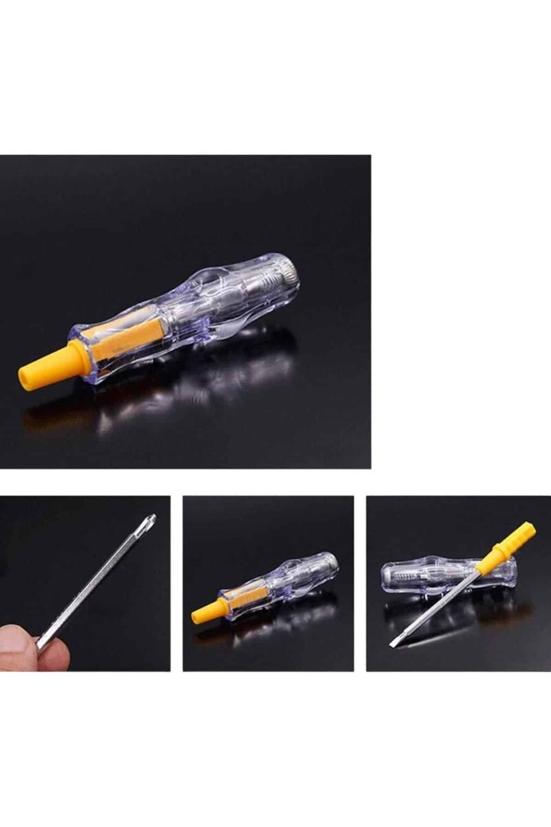 Kontrol Kalemi Nikel Kaplama Çift Başlıklı Test Cihazı