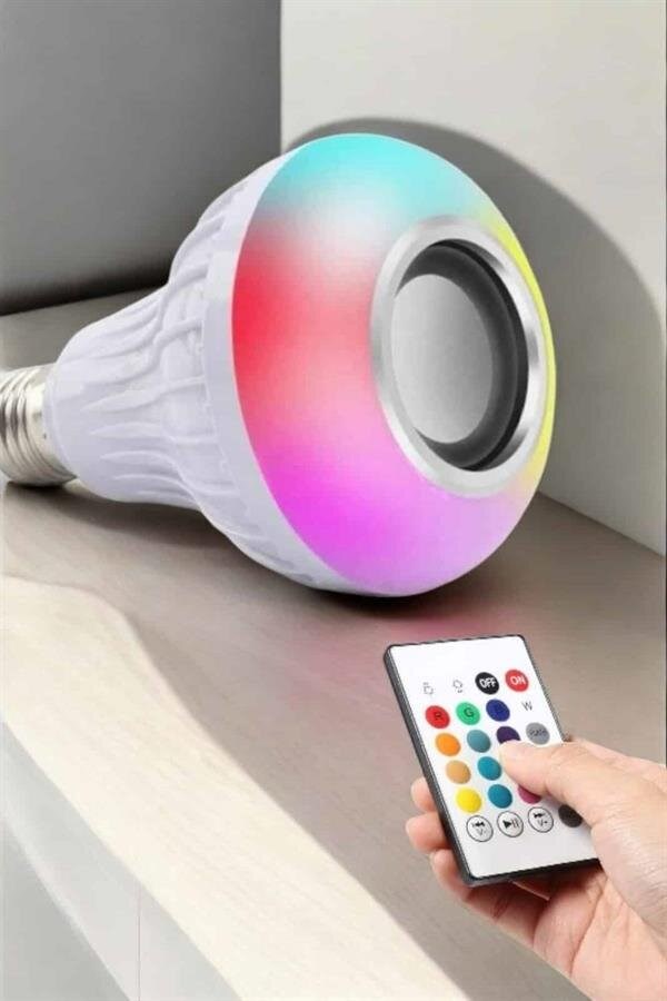 Lamba Led Hoparlör Dayanıklı ve Uzun Ömürlü Bluetooth Hoparlör