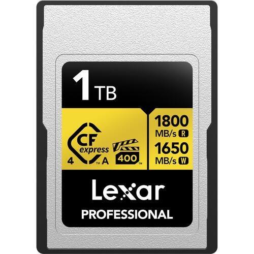 LEXAR 1TB PROFESSIONAL GOLD LCAGOLD001T- RNENG CFEXPRESS 4.0 TYPE-A KART