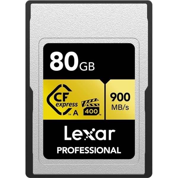 LEXAR 80GB PROFESSIONAL LCAGOLD080G-RNENG CFEXPRESS TYPE-A KART