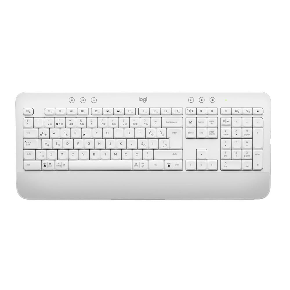 LOGITECH K650 SIGNATURE Kablosuz Q Beyaz Klavye 920-010973