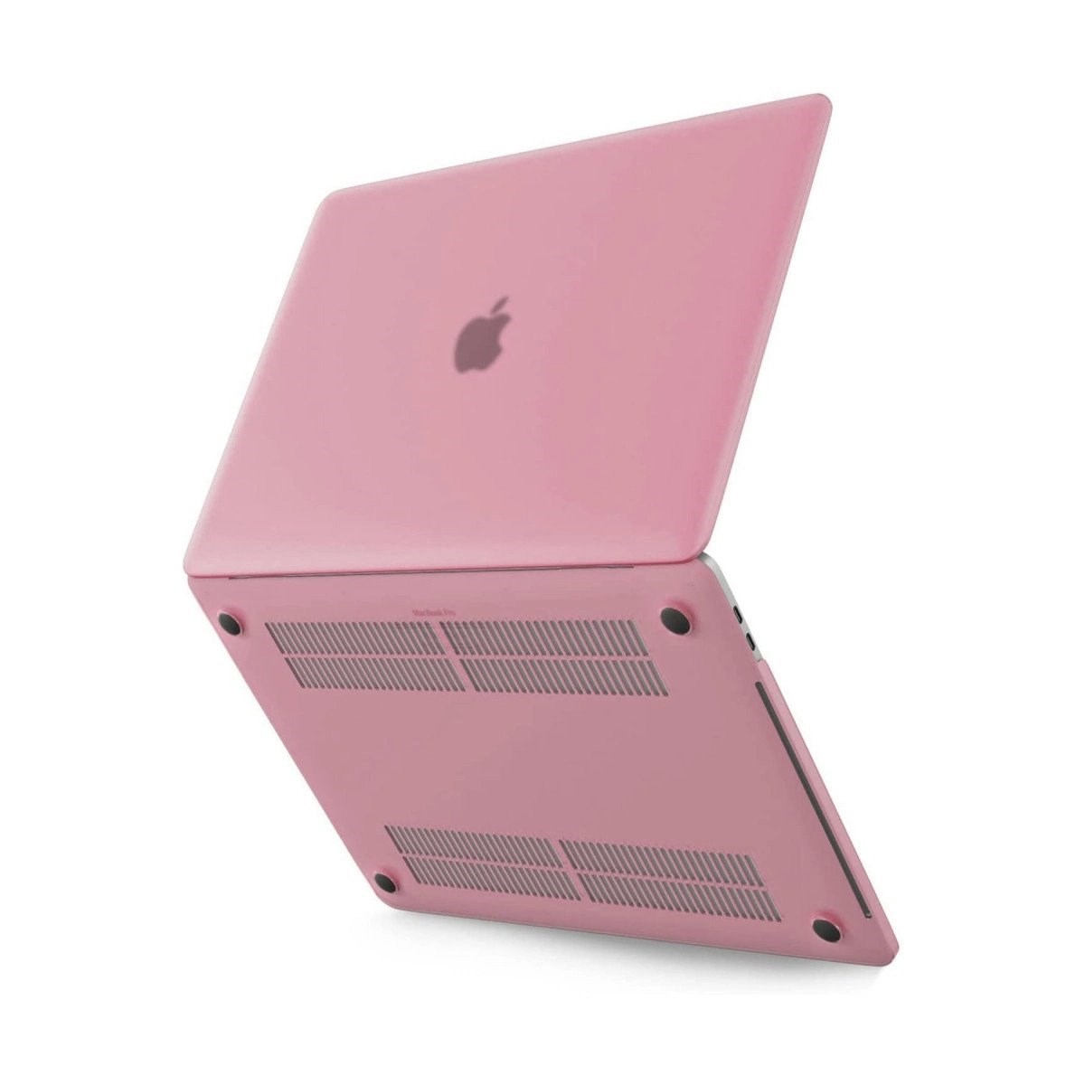 Macbook Pro 13 2021 Macbook Buzlu Kapak - Pembe