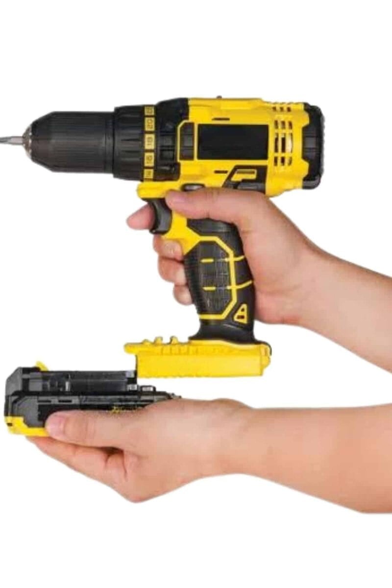 Matkap Seti 24 Parça Çift Bataryalı Darbeli Led Işıklı Vidalama