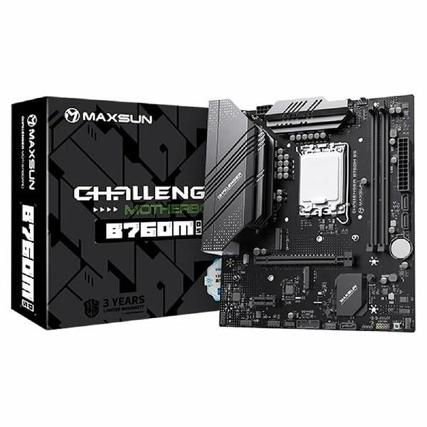 MAXSUN CHALLENGER B760M-N D5 V2 DDR5 HDMI PCIE 4.0 1700P MATX