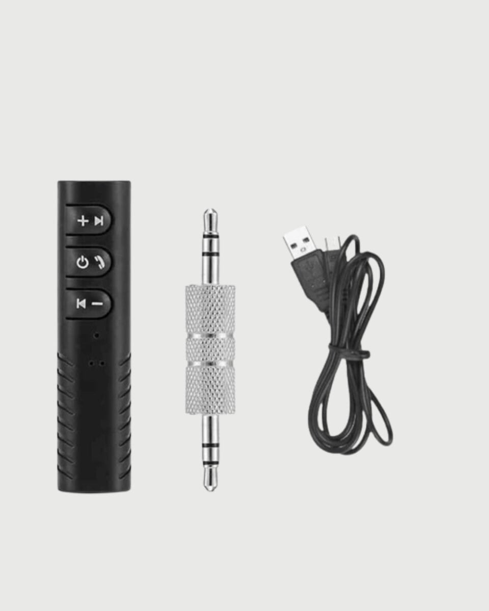Mini Bluetooth Ses Adaptörü – Hoparlör, Araç Radyosu ve Kulaklık İçin