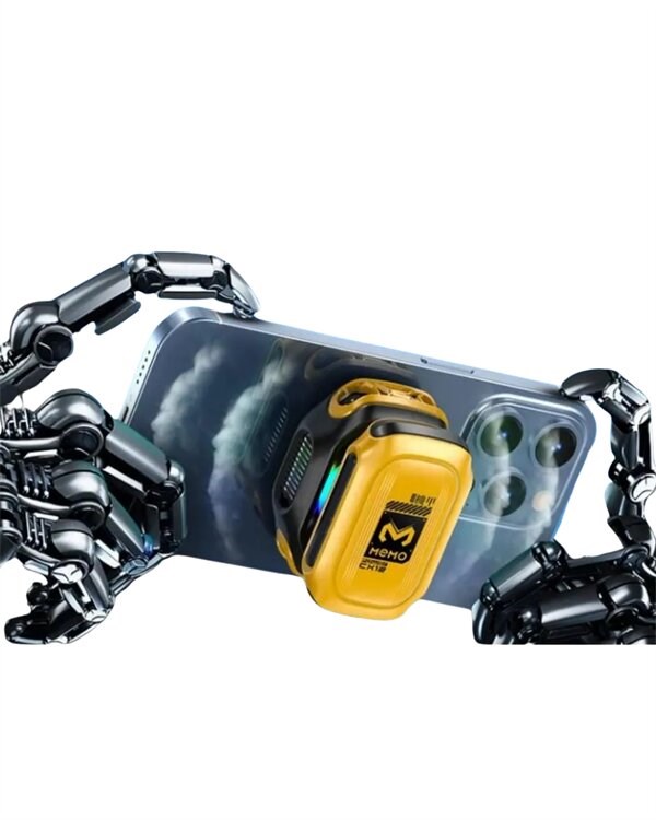 Mobil Oyunlar İçin Optimize Edilmiş Soğutma Sistemi | Dijital Ekranlı ve RGB Işıklı Tasarım