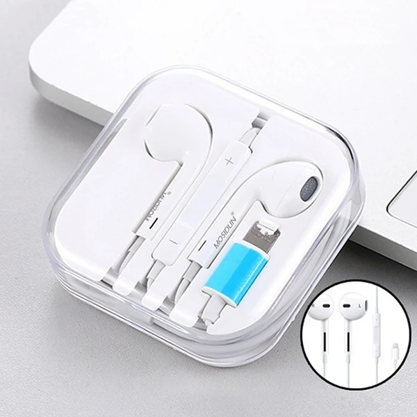 Mosidun İPhone 14-13-12-11-X -XS  Mikrofonlu Kulaklık-(1903)