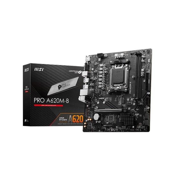 MSI  PRO A620M-B DDR5 HDMI PCIE 4.0 AM5 mATX