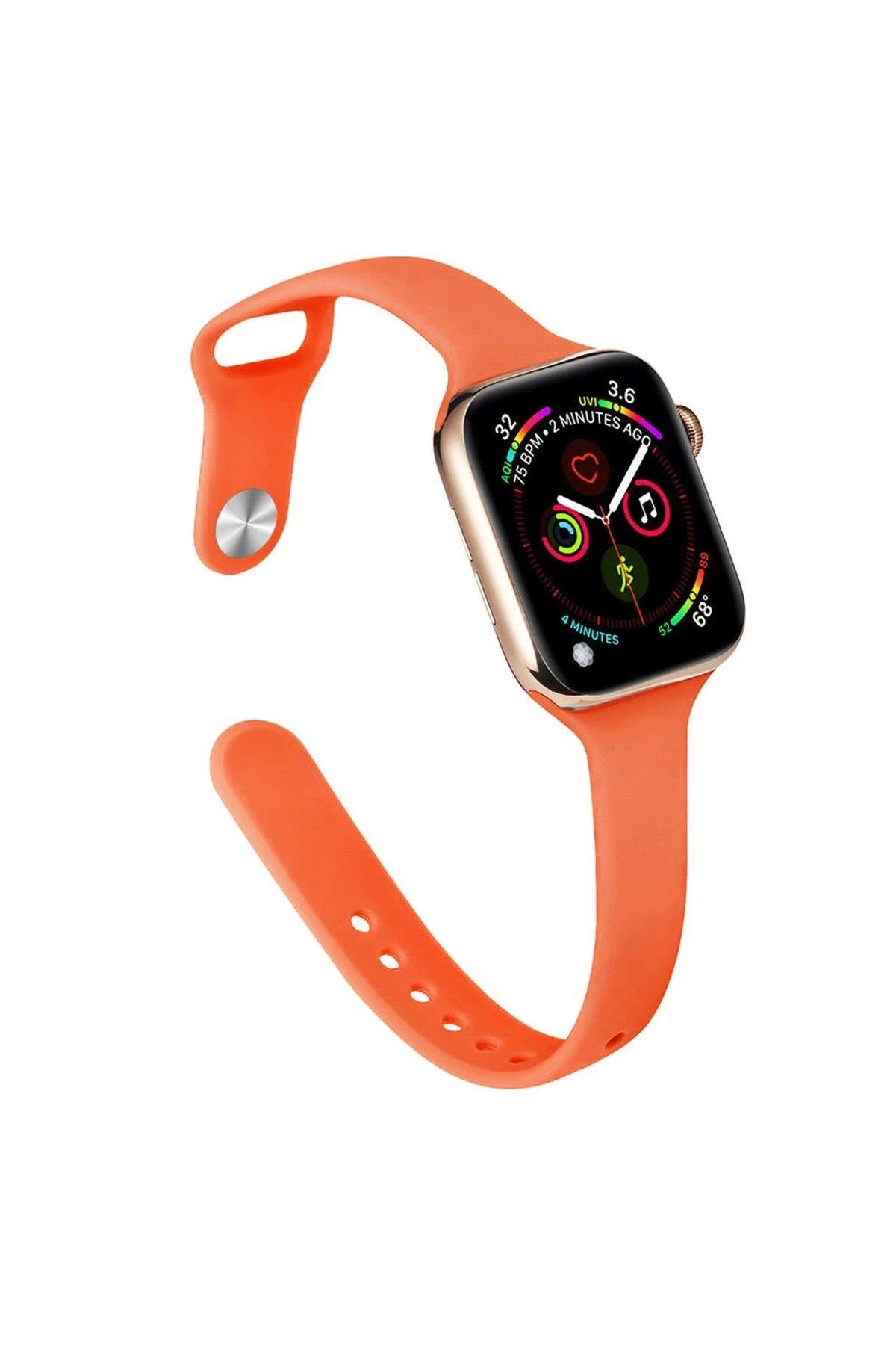 Newface Apple Watch 38mm Klasik Kordon - Yavruağzı