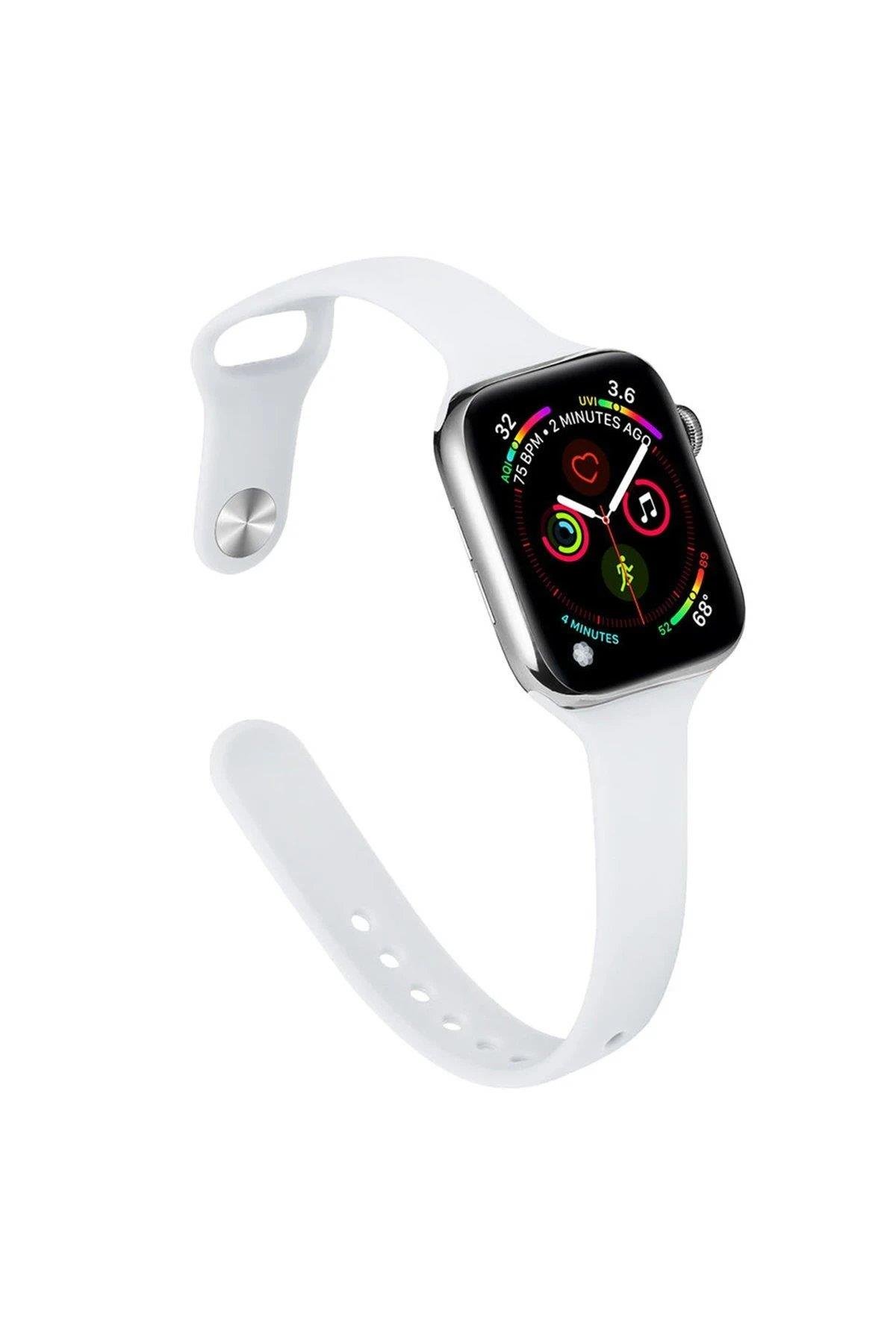 Newface Apple Watch 38mm Klasik Kordon - Beyaz