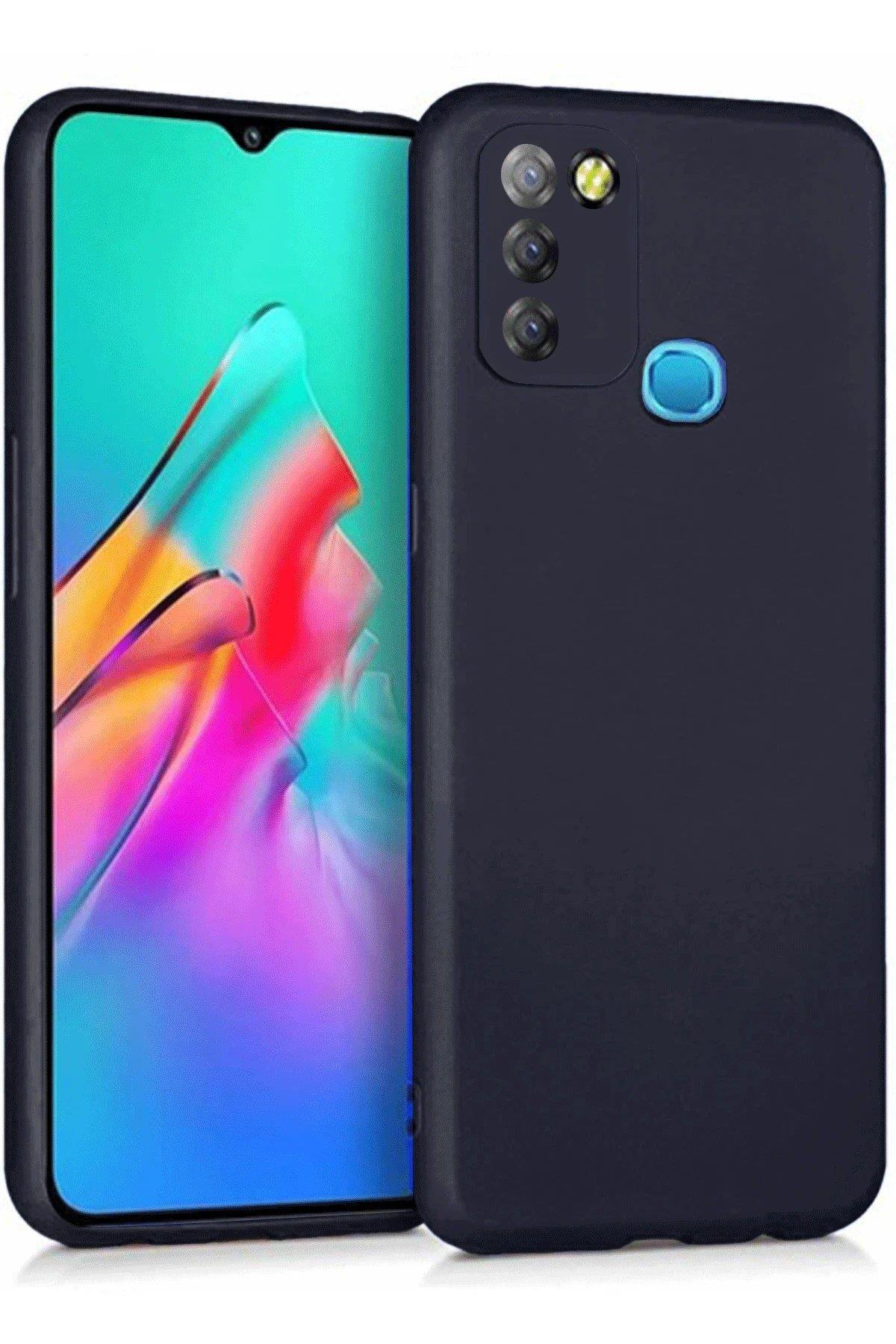 Newface İnfinix Smart 5 Kılıf First Silikon - Siyah