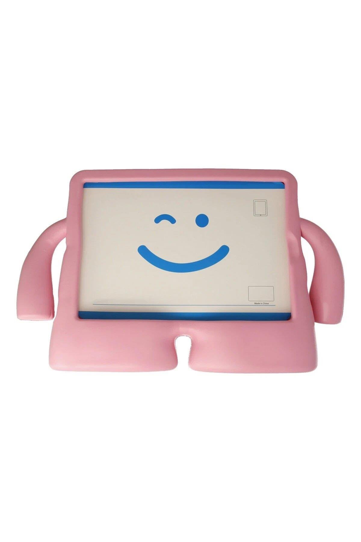 Newface iPad 10.2 (7.nesil) Kılıf Karakter Tablet Silikon - Açık Pembe