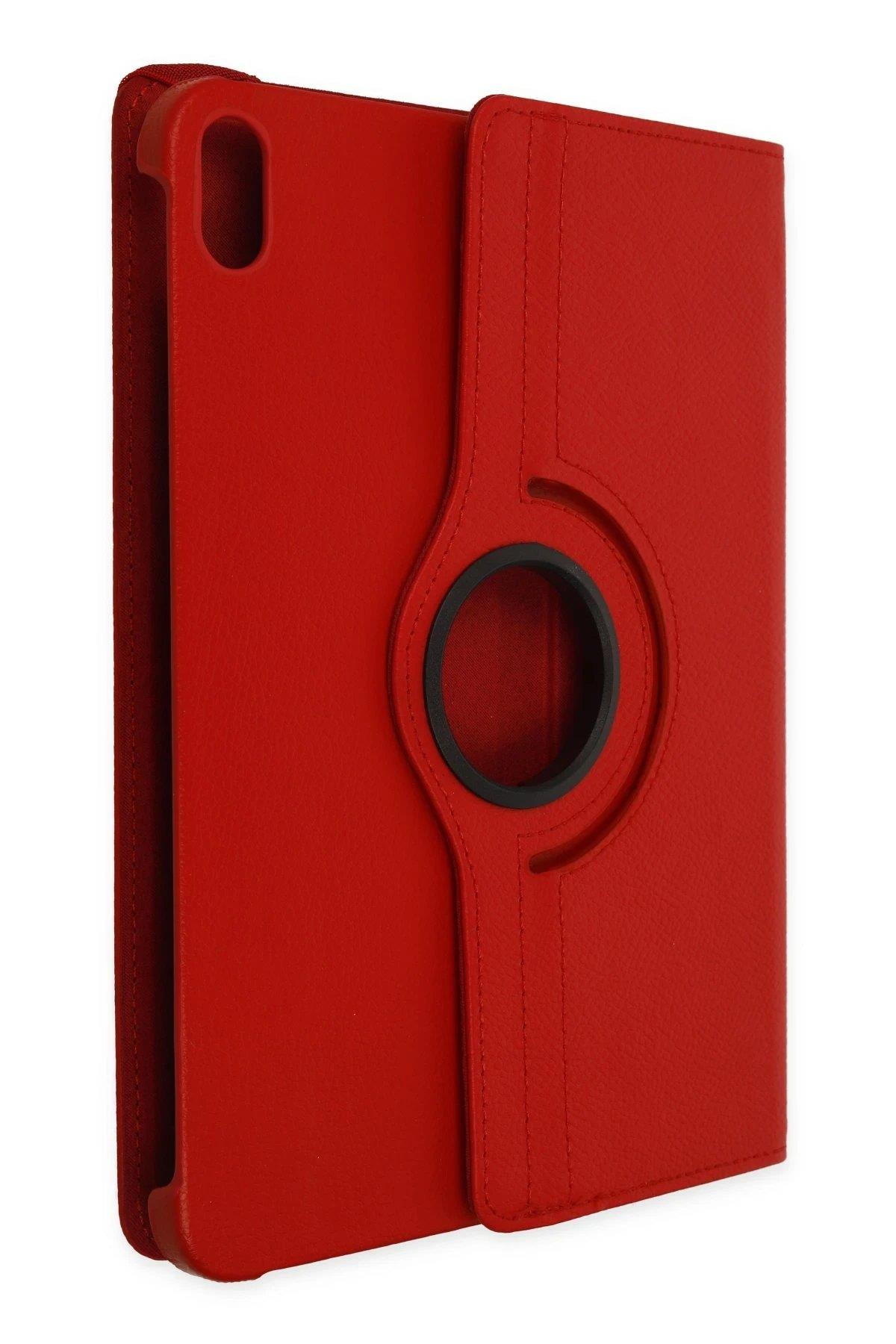Newface iPad 2022 10.9 (10.nesil) Kılıf 360 Tablet Deri Kılıf - Kırmızı