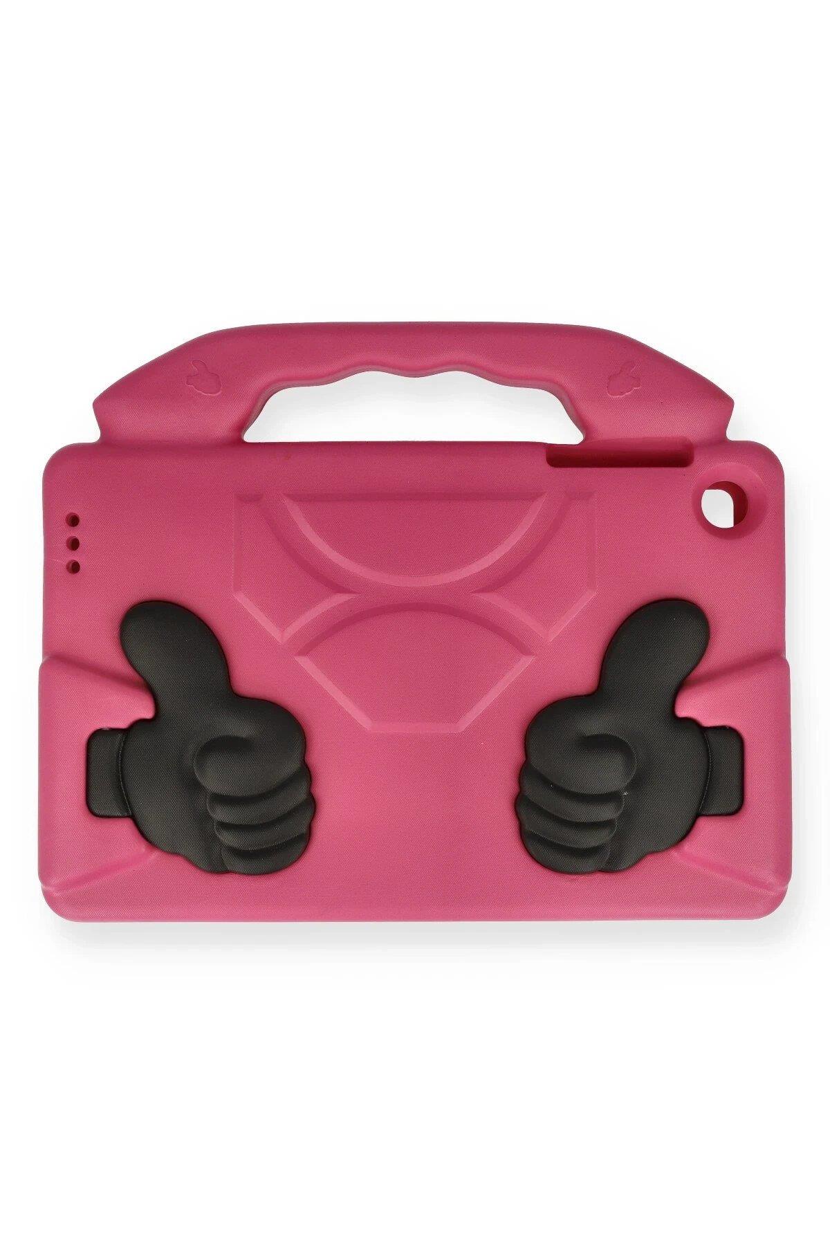 Newface iPad 4 9.7 Kılıf Like Stantlı Tablet Silikon - Pembe