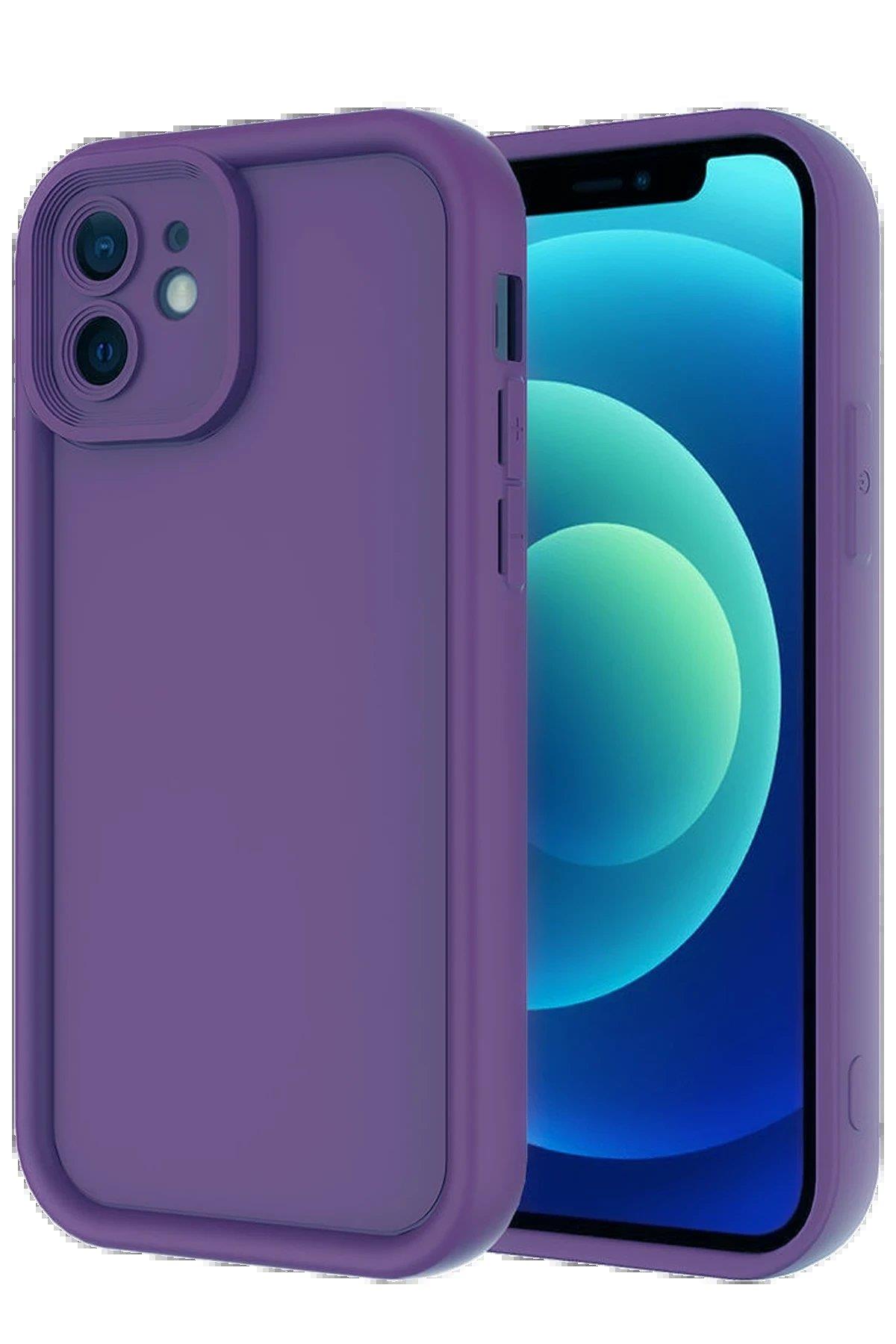 Newface iPhone 11 Kılıf Viera Silikon - Mor