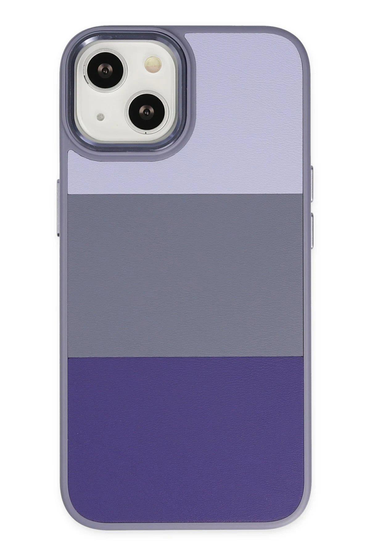 Newface iPhone 14 Plus Kılıf King Kapak - Lila-Mor