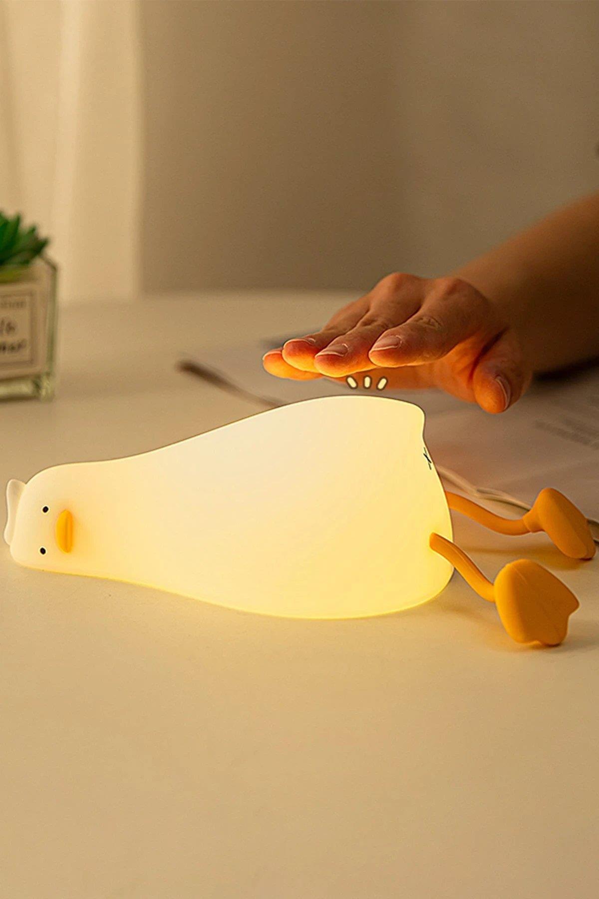 Newface K1096 Dekoratif Gece Lambası Sevimli Ördek