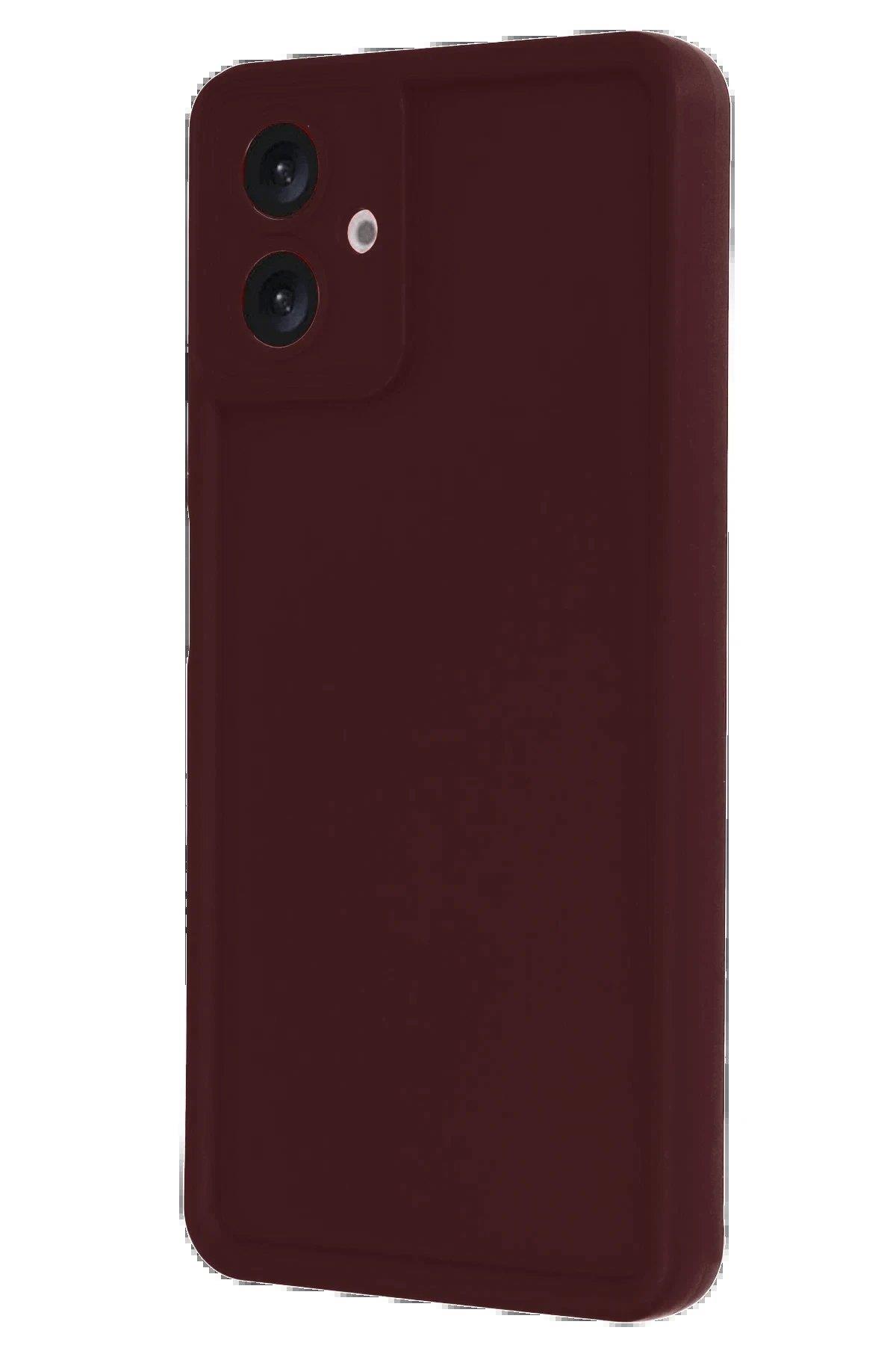 Newface Samsung Galaxy A06 Kılıf Viera Silikon - Bordo