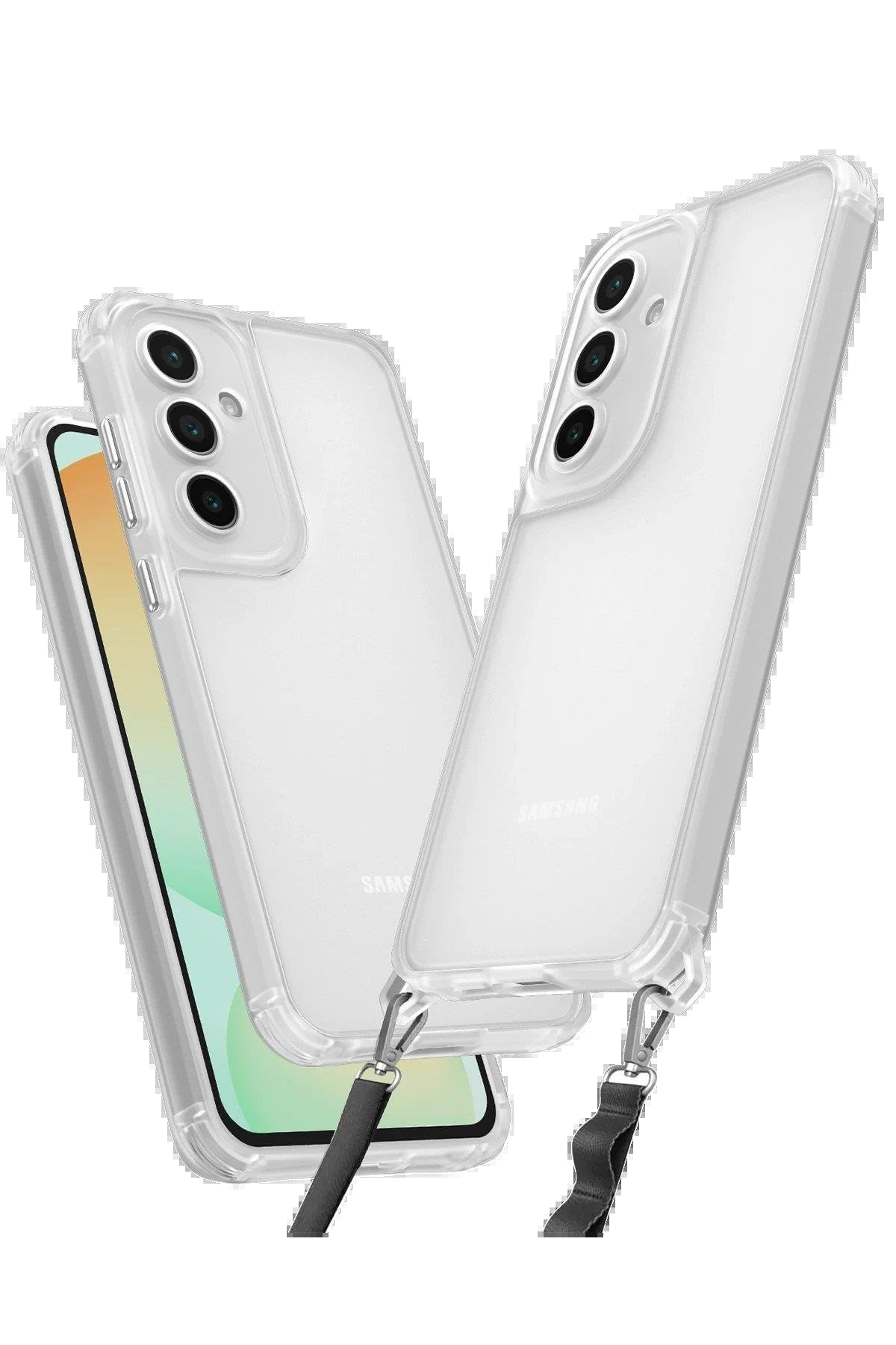 Newface Samsung Galaxy A16 5G Kılıf Penta Silikon Kılıf - Şeffaf