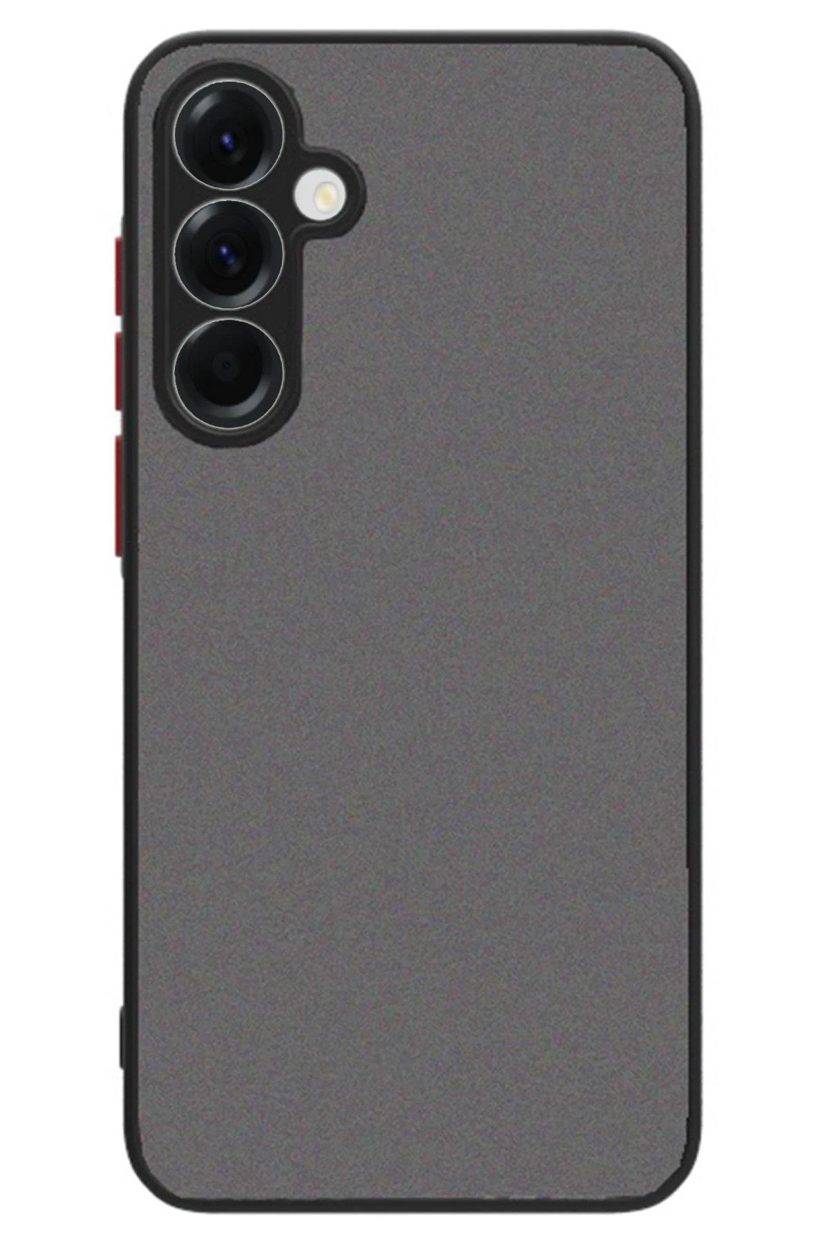 Newface Samsung Galaxy S24 FE Kılıf Montreal Silikon Kapak - Siyah