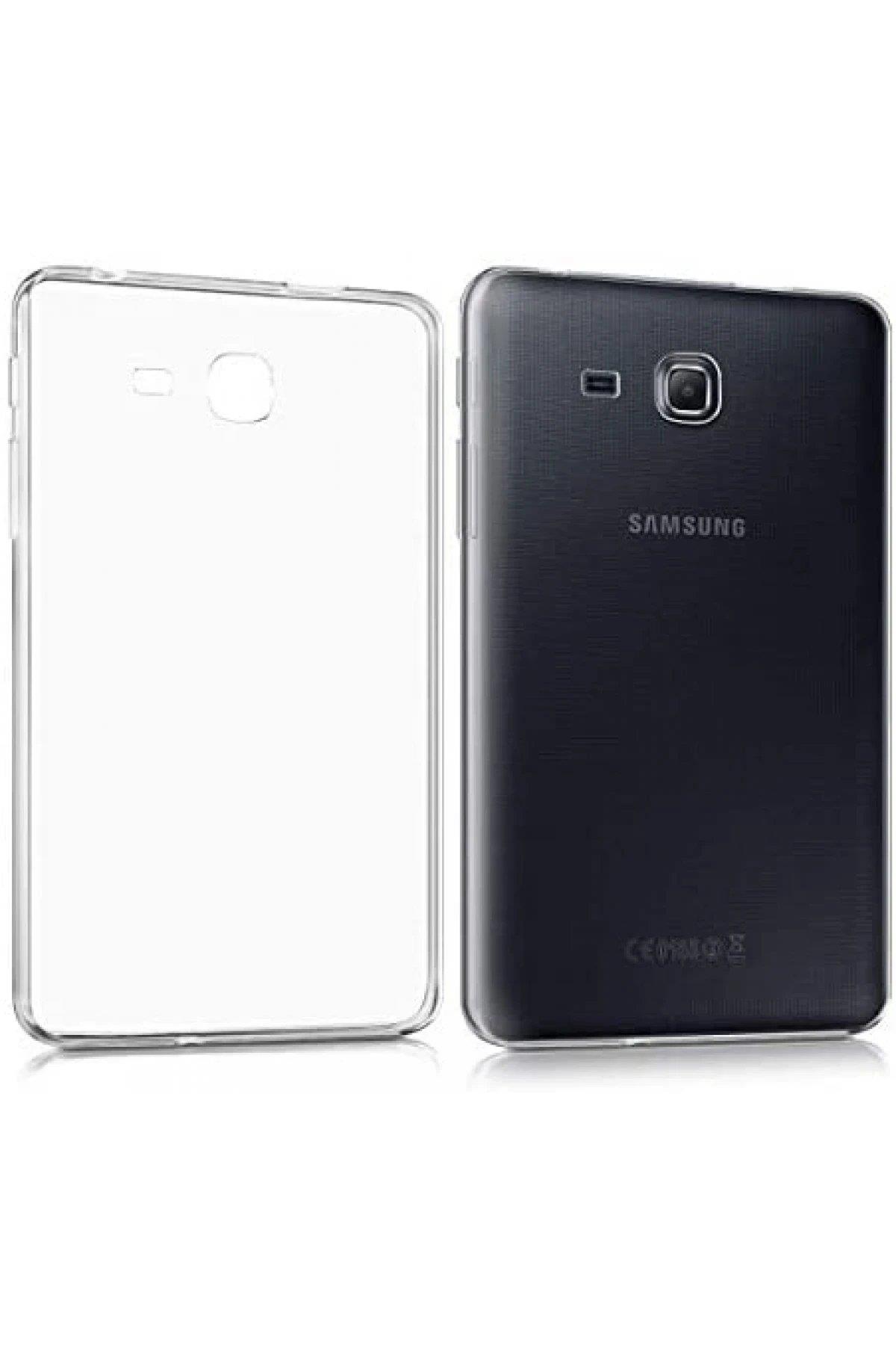 Newface Samsung Galaxy T280 Tab A 7 Kılıf Tablet Şeffaf Silikon
