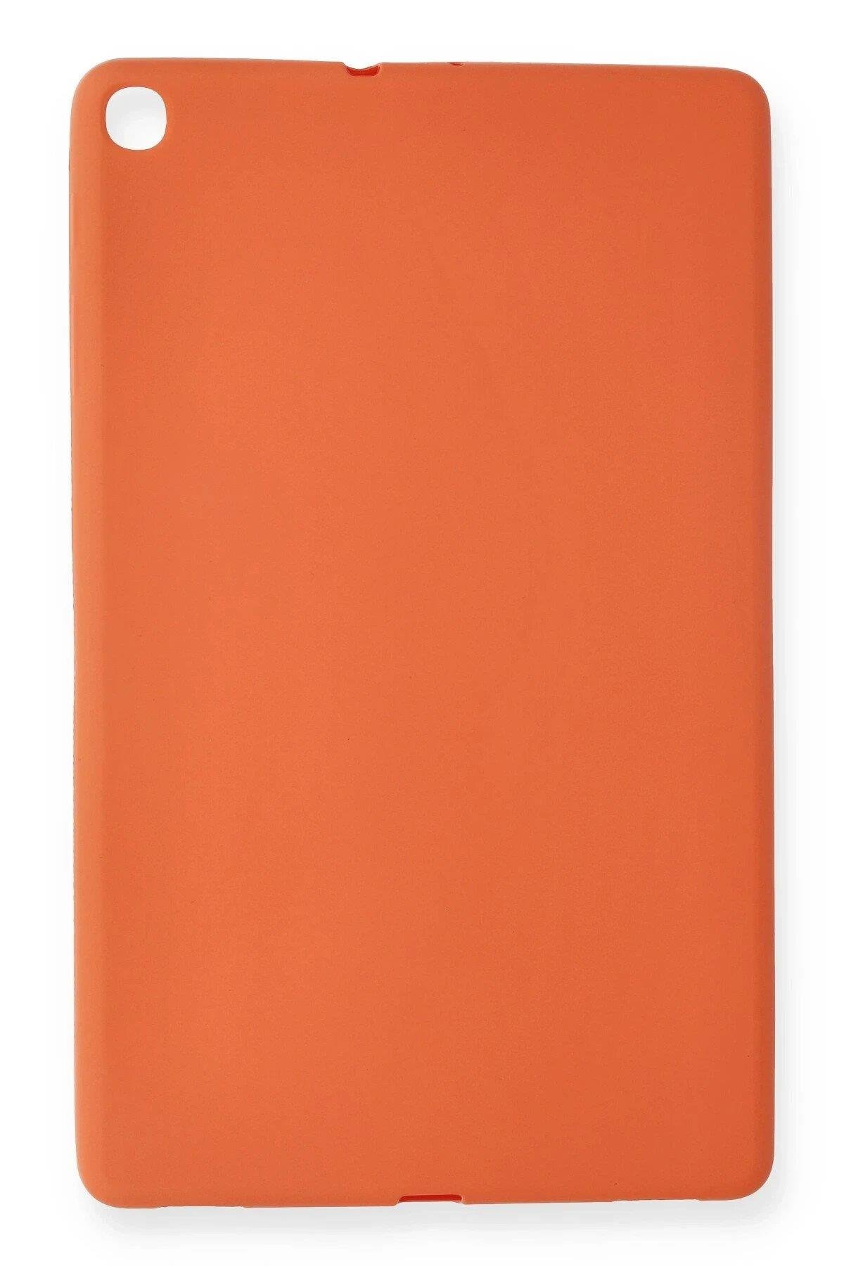 Newface Samsung Galaxy T510 Tab A 10.1 Kılıf Evo Tablet Silikon - Turuncu