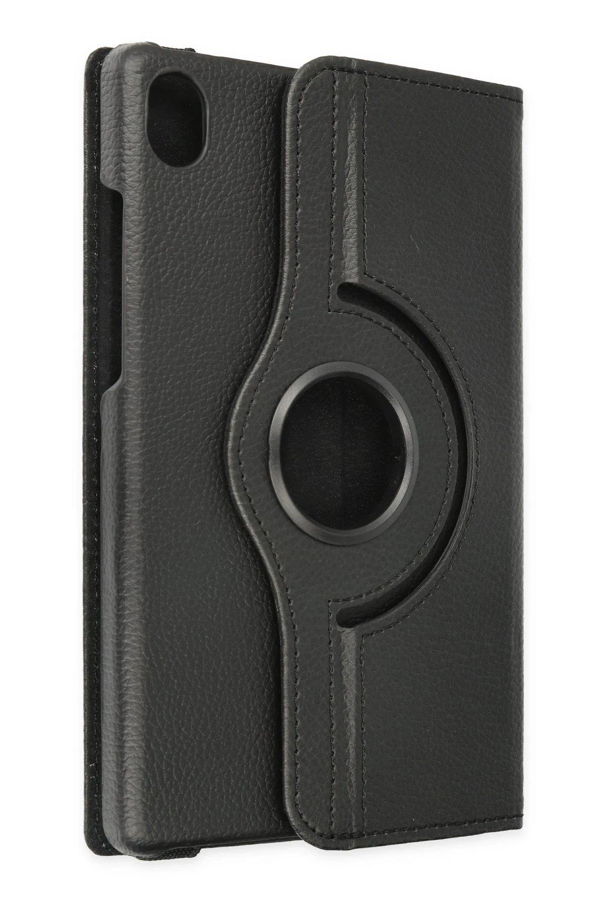 Newface Samsung Galaxy X510 Tab S9 FE 11 Kılıf 360 Tablet Deri Kılıf - Siyah