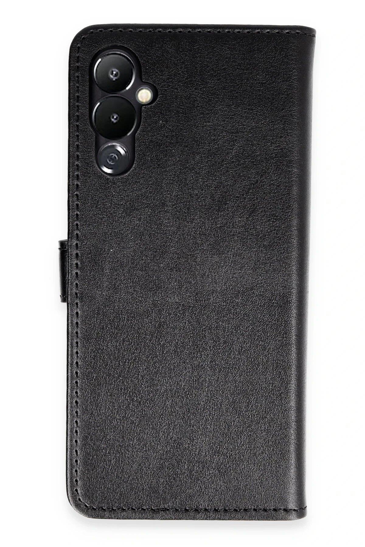 Newface Tecno Pova 4 Kılıf Trend S Plus Kapaklı Kılıf - Siyah