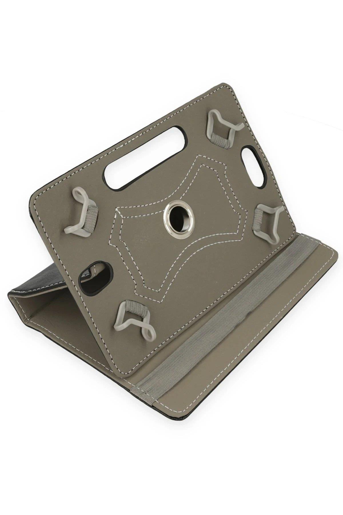 Newface Universal 7 Kılıf 360 Tablet Deri Kılıf - Siyah