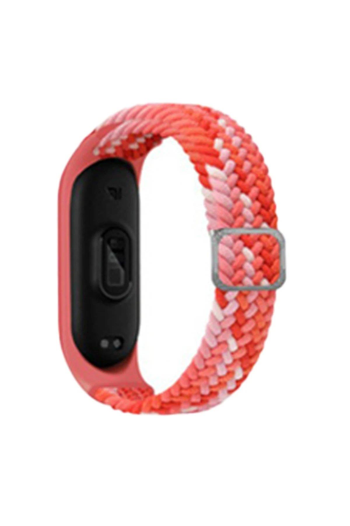 Newface Xiaomi Mi Band 4 Star Kordon - Pembe-Kırmızı
