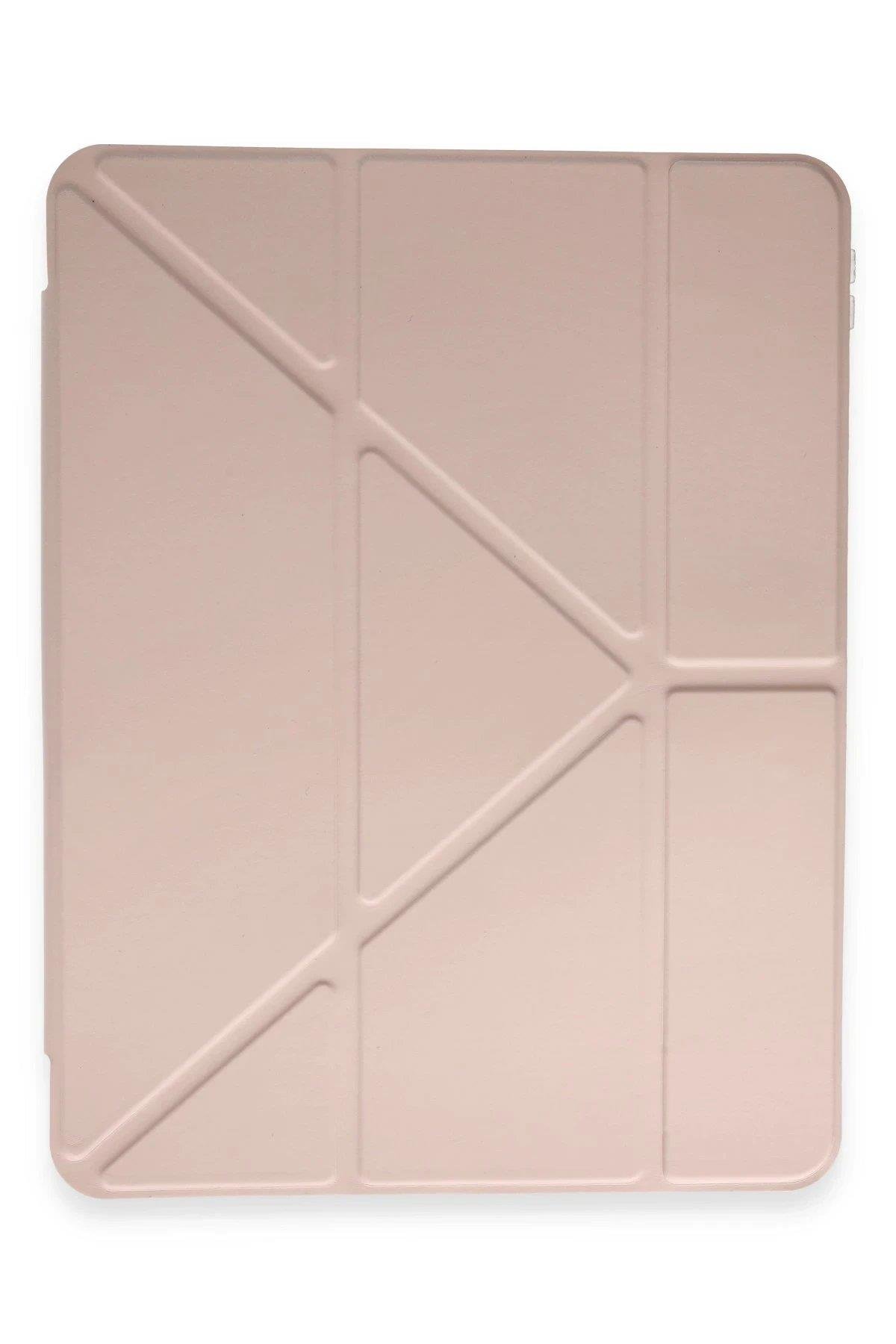 Newface Xiaomi Pad 6 Kılıf Kalemlikli Mars Tablet Kılıfı - Rose Gold