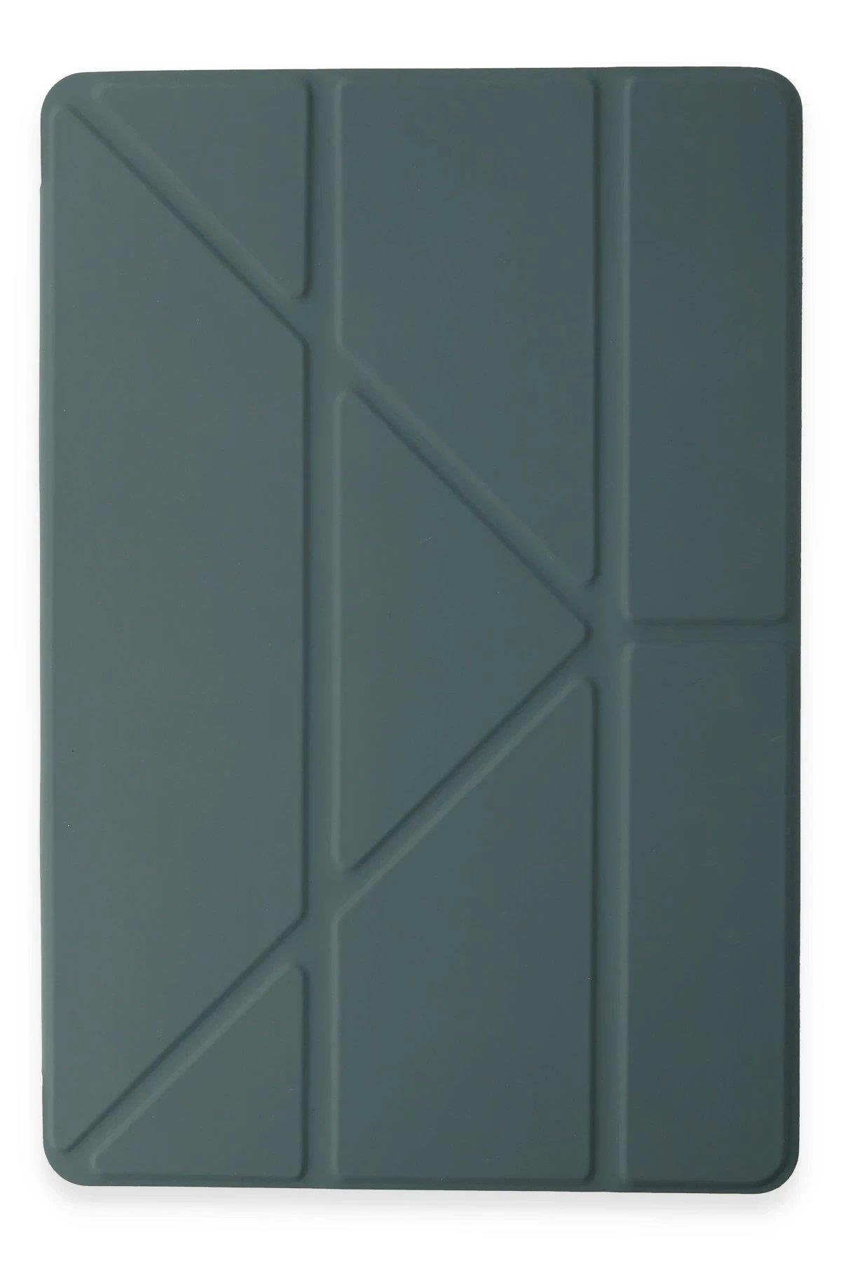 Newface Xiaomi Pad 6 Kılıf Kalemlikli Mars Tablet Kılıfı - Koyu Yeşil