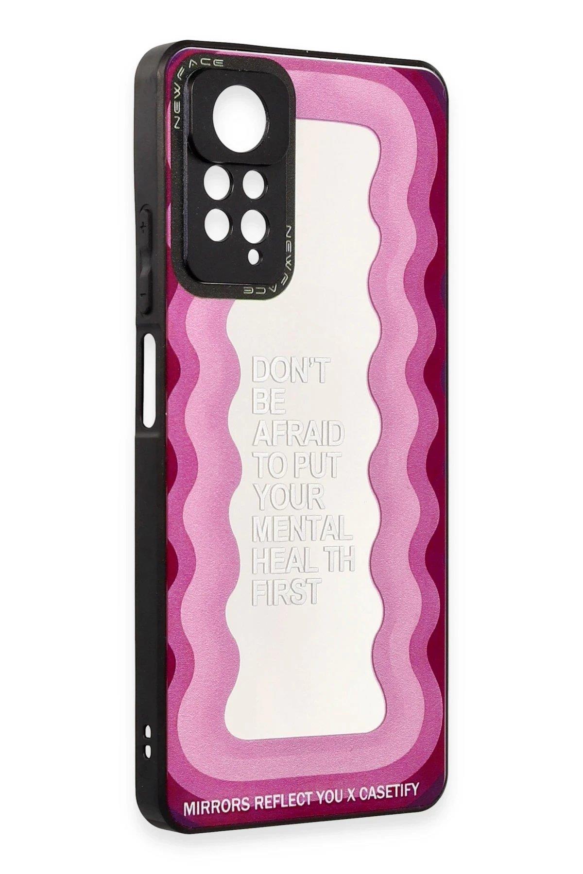 Newface Xiaomi Redmi Note 11 Pro Kılıf Mirror Desenli Kapak - Mirror - 11