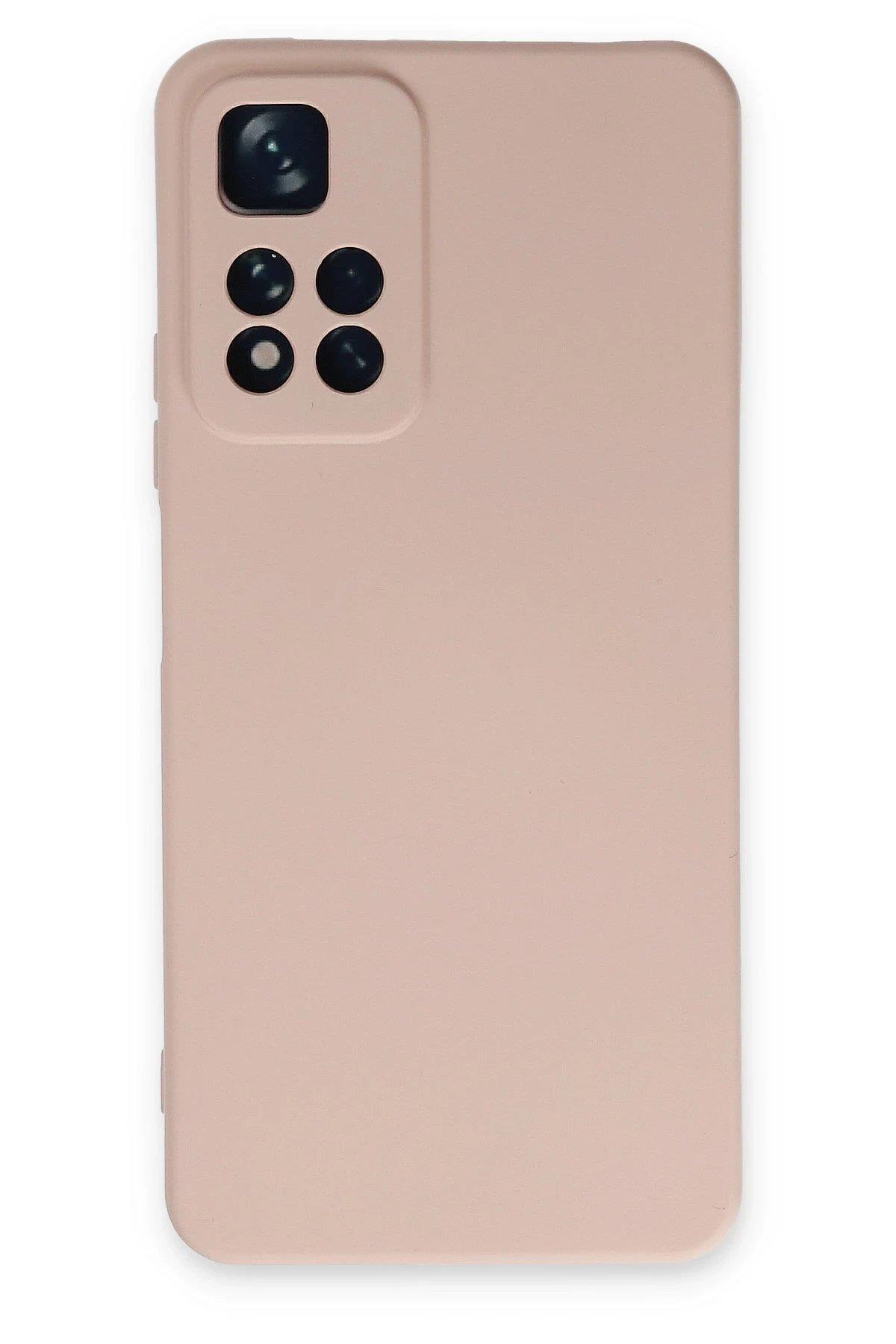 Newface Xiaomi Redmi Note 11 Pro Plus 5G Kılıf Nano içi Kadife Silikon - Pudra