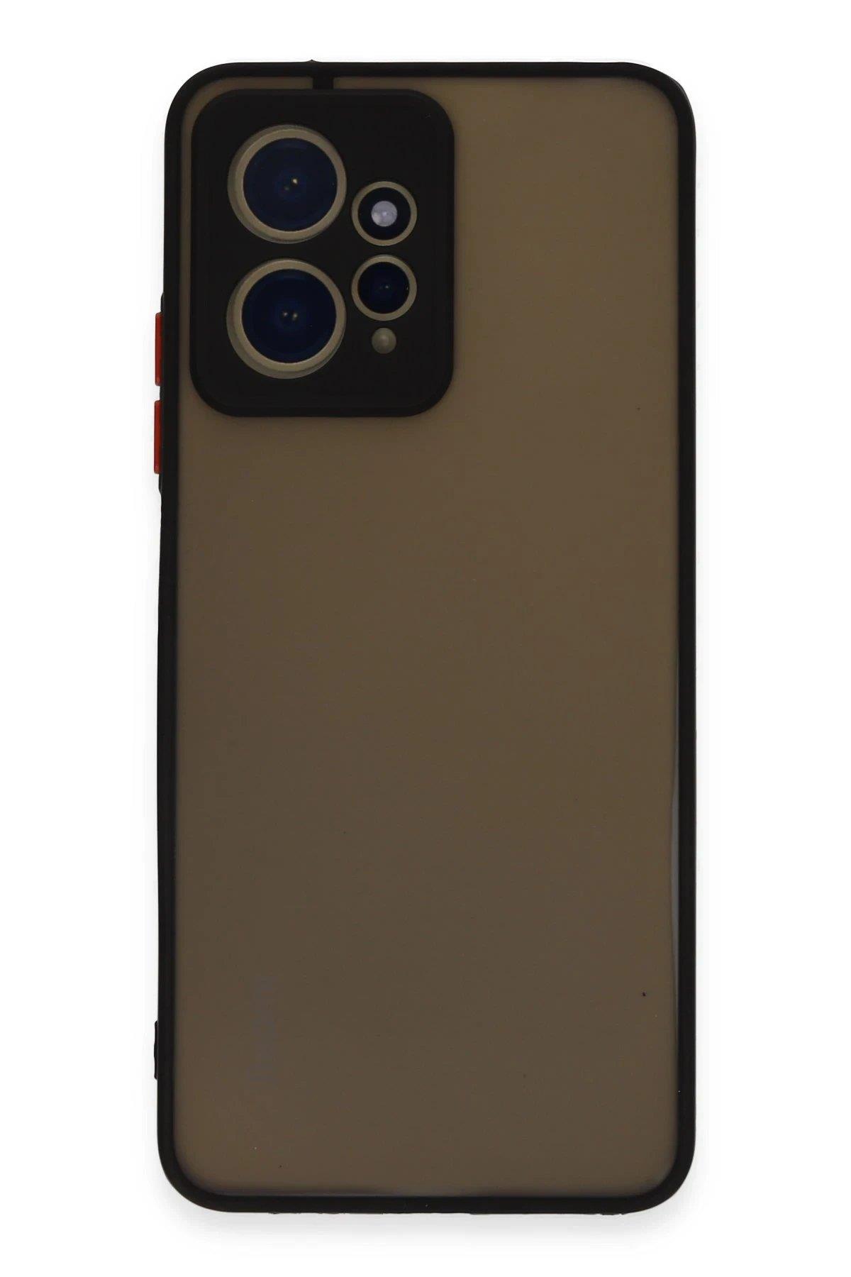 Newface Xiaomi Redmi Note 12 4G Kılıf Montreal Silikon Kapak - Siyah