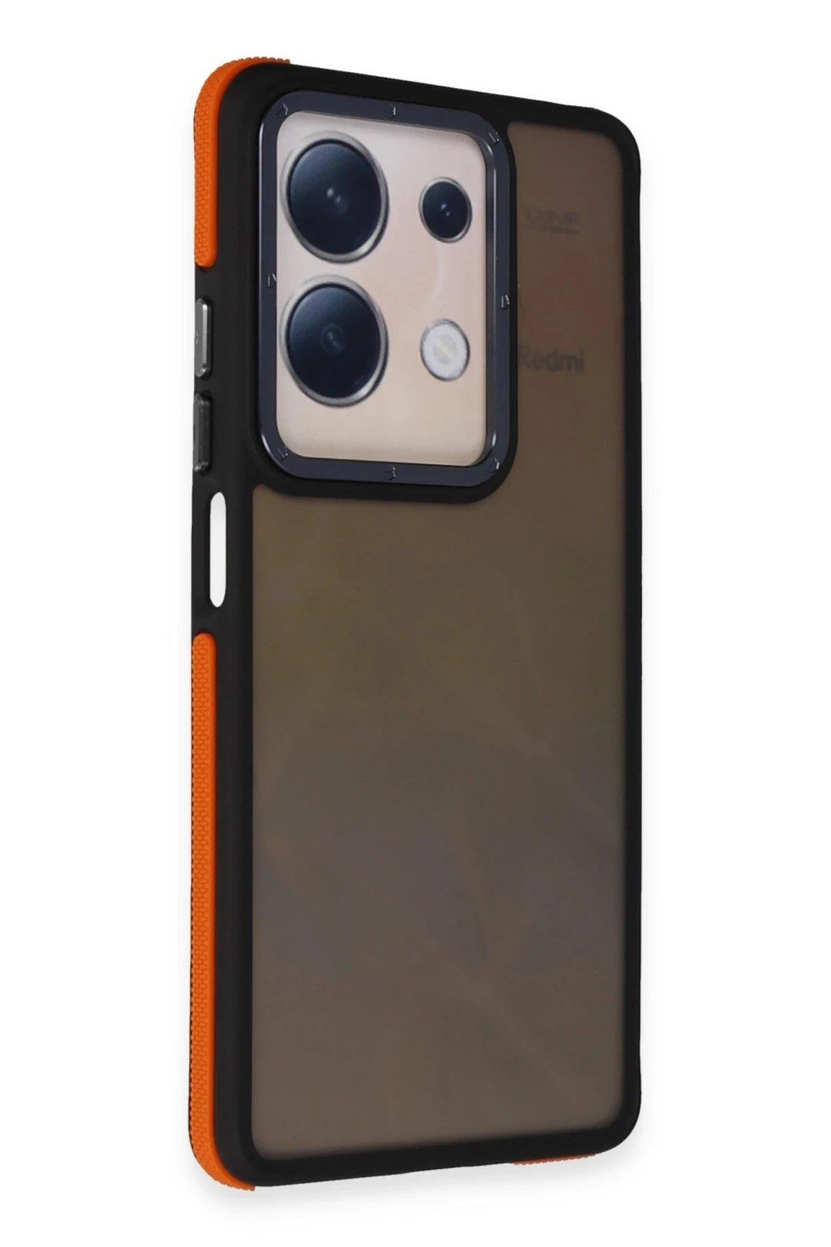 Newface Xiaomi Redmi Note 13 Pro 5G Harvel Kapak - Turuncu