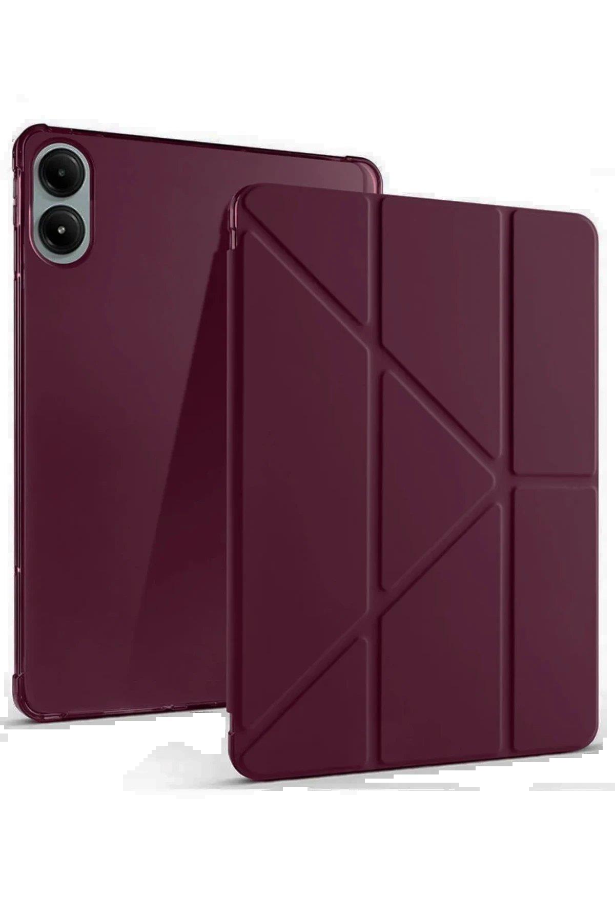 Newface Xiaomi Redmi Pad Pro 12.1 Kılıf Kalemlikli Mars Tablet Kılıfı - Mor