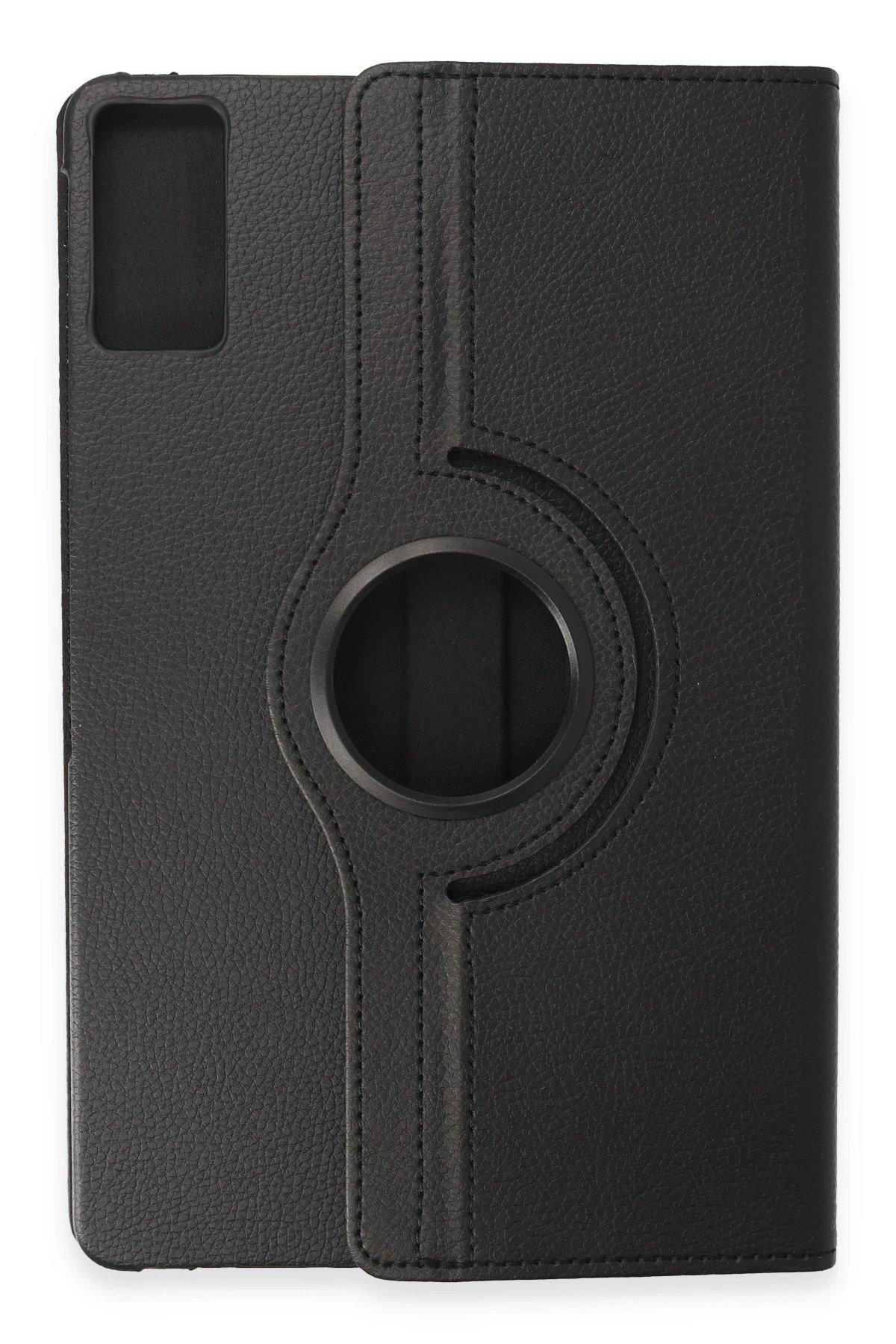 Newface Xiaomi Redmi Pad SE Kılıf 360 Tablet Deri Kılıf - Siyah