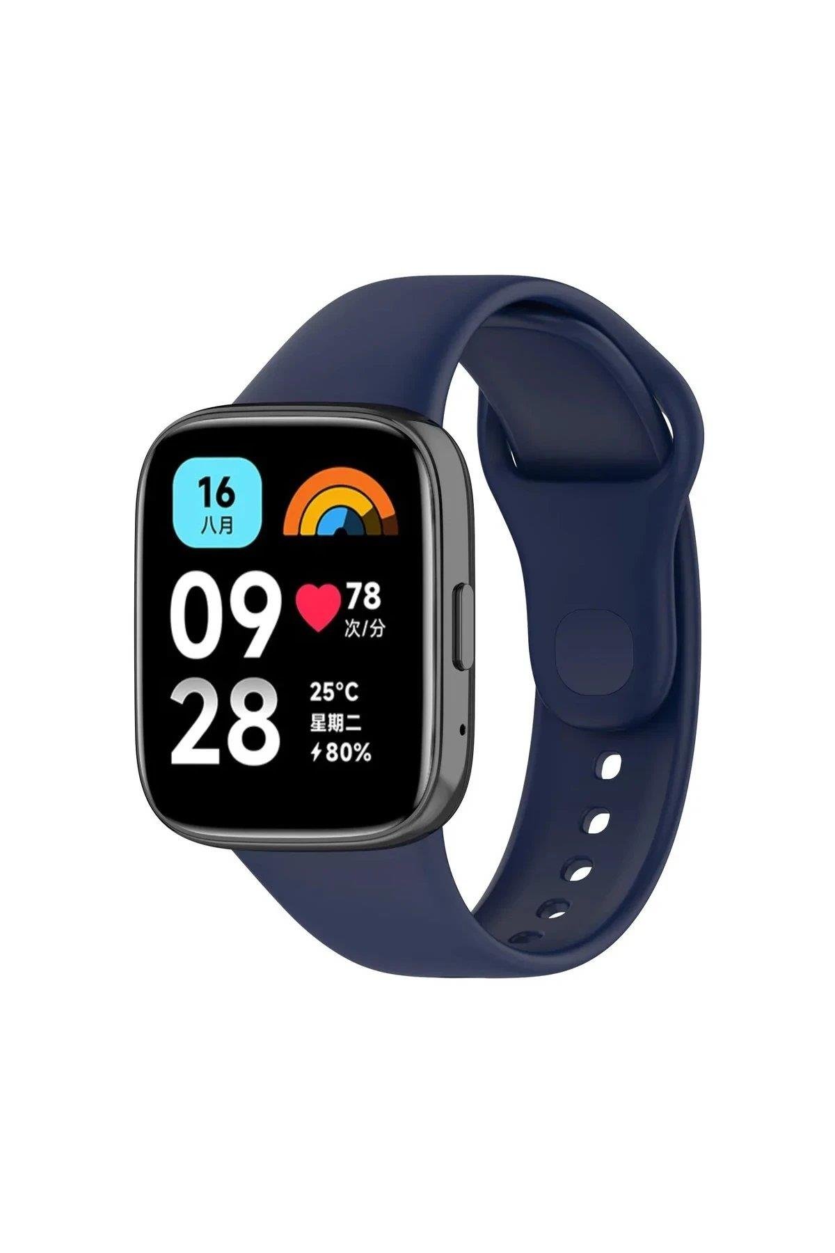 Newface Xiaomi Redmi Watch 3 Active Klasik Kordon - Lacivert