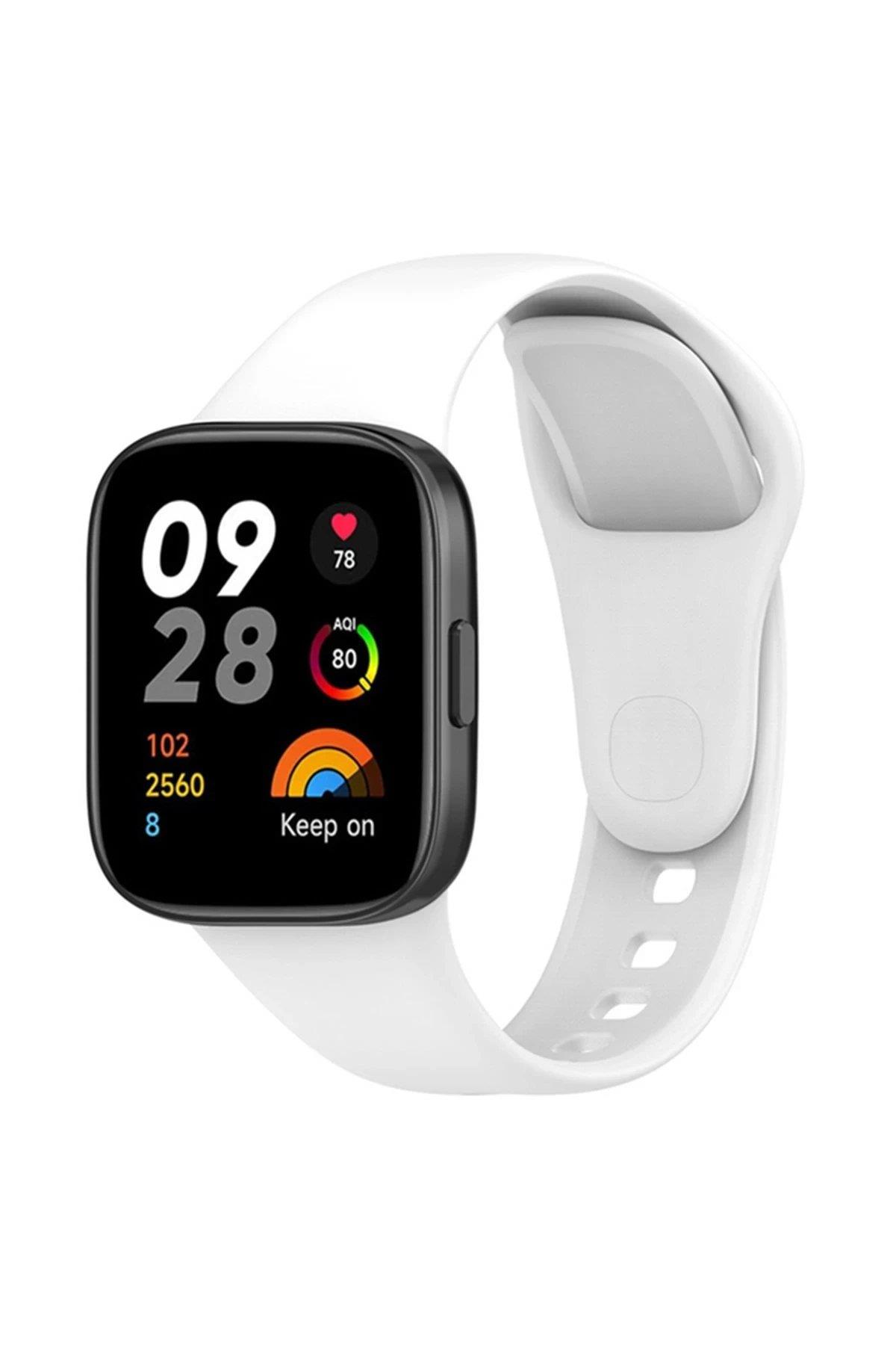 Newface Xiaomi Redmi Watch 3 Klasik Kordon - Beyaz